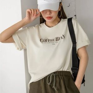 Letter Graphic Drop
Shoulder Oversized Tee